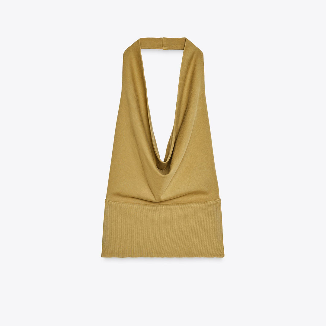Moudda ZARA - Top Lavé Heavy Coton - Halter & Bas Côtes - Tunisie 1