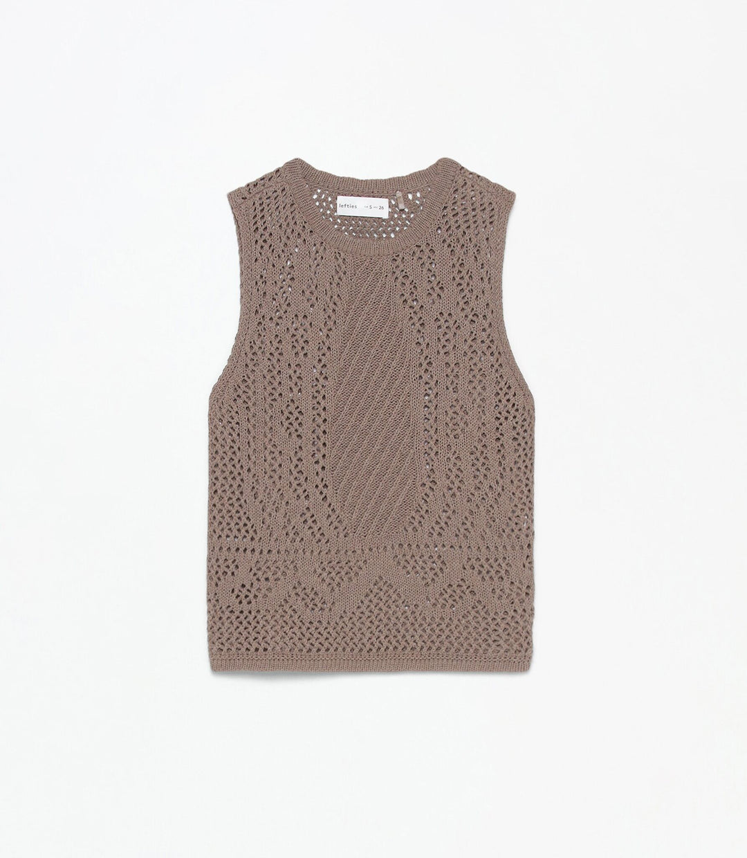 Moudda Lefties - Top Rustique (Gris-Taupe) - Tunisie 1