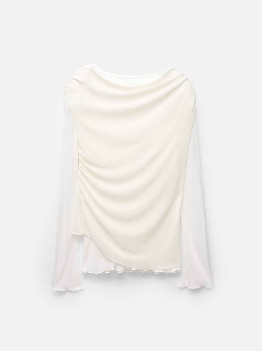 Moudda PULL & BEAR - T-Shirt Double - Asymétrique & Transparent - Tunisie 3