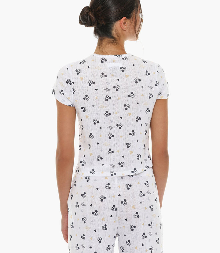 Moudda Lefties - T-Shirt Pyjama Pointelle - Mickey (Licence) - Tunisie 4