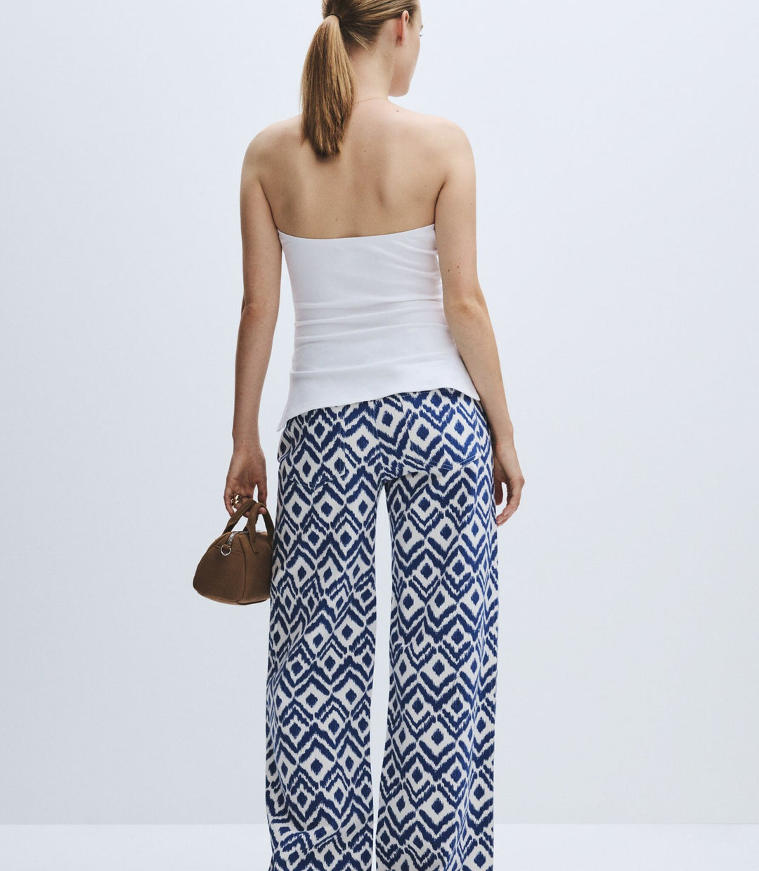 Moudda Lefties - Pantalon Wide Leg Denim Imprimé - Fille D5 - Tunisie 5