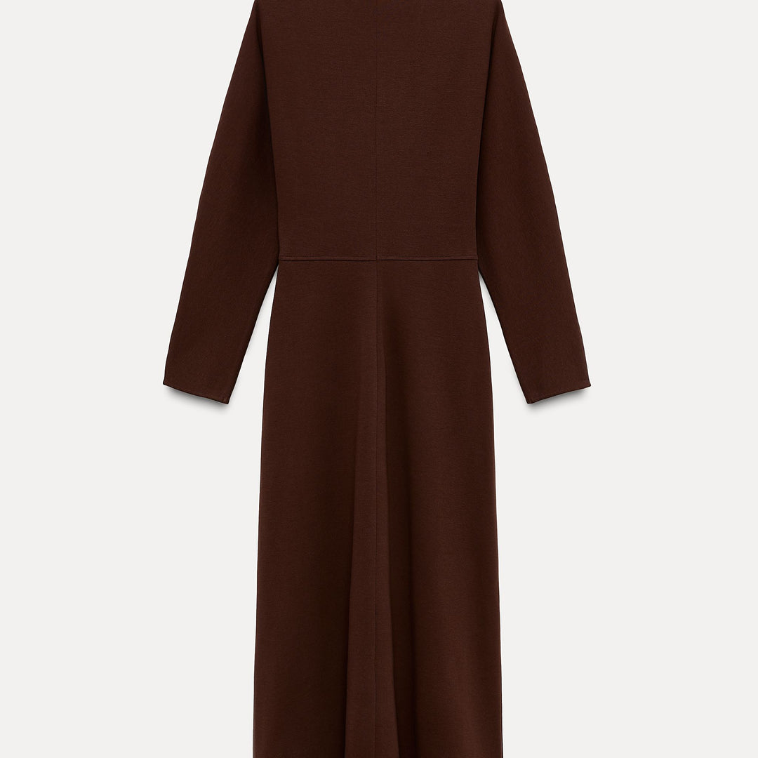 Moudda ZARA - Robe Midi Interlock - Découpes Ajustées - Tunisie 2