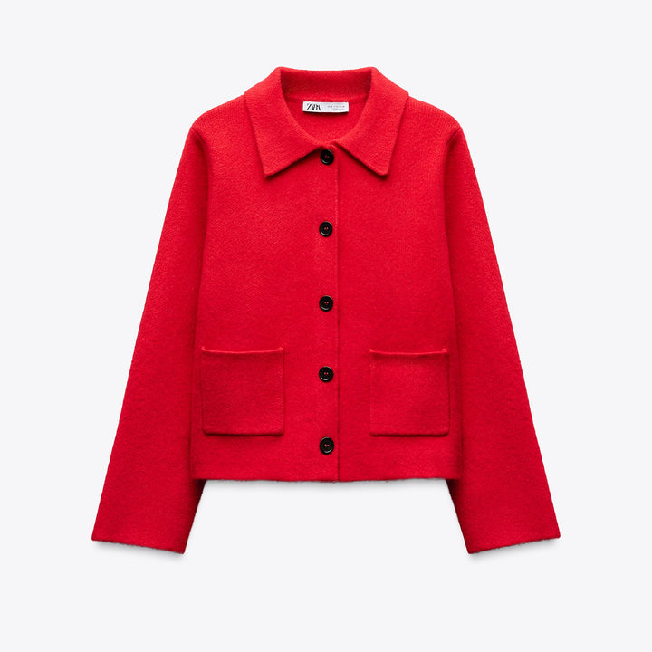 Moudda ZARA - Veste - Col Polo, Boutonnée & Poches - Tunisie 1