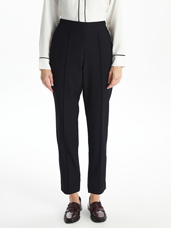 Moudda LC Waikiki - Pantalon tissé moyen Femme Noir - Tunisie 2