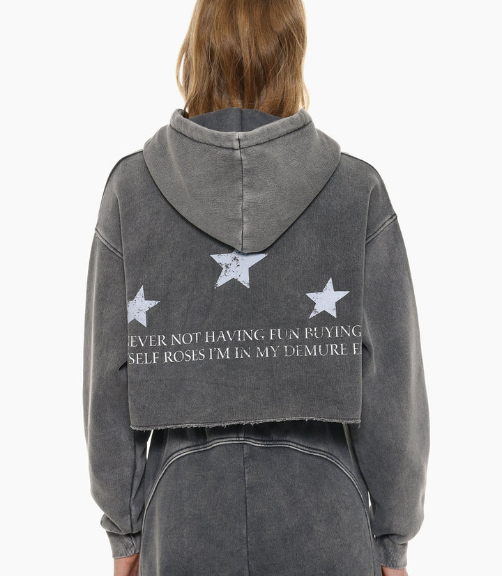 Moudda Lefties - Sweat Capuche Crop - Capsule Acid Wash - Tunisie 4