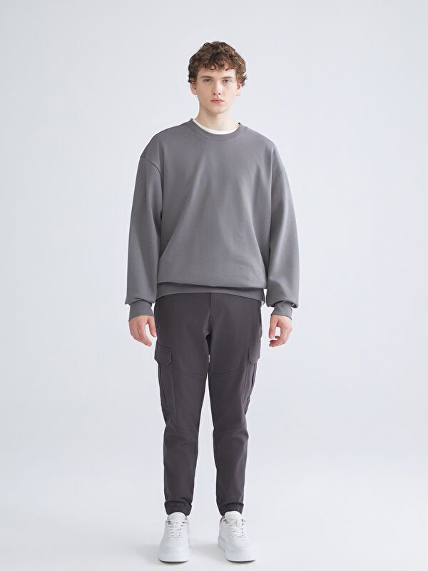 Moudda LC Waikiki - Sweatshirt en jersey Homme Gris foncé - Tunisie 2