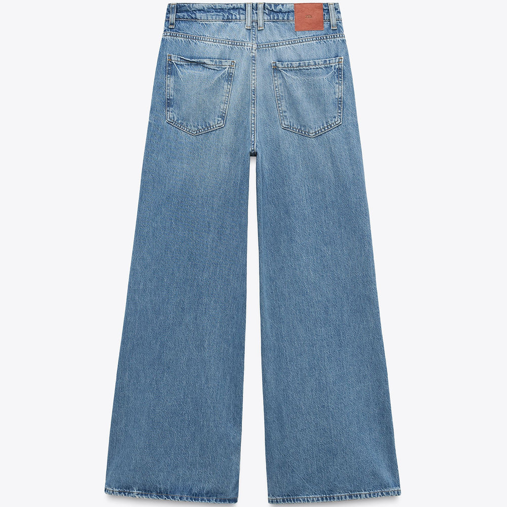 Moudda ZARA - Denim - Taille Haute & Wide Leg - Tunisie 2