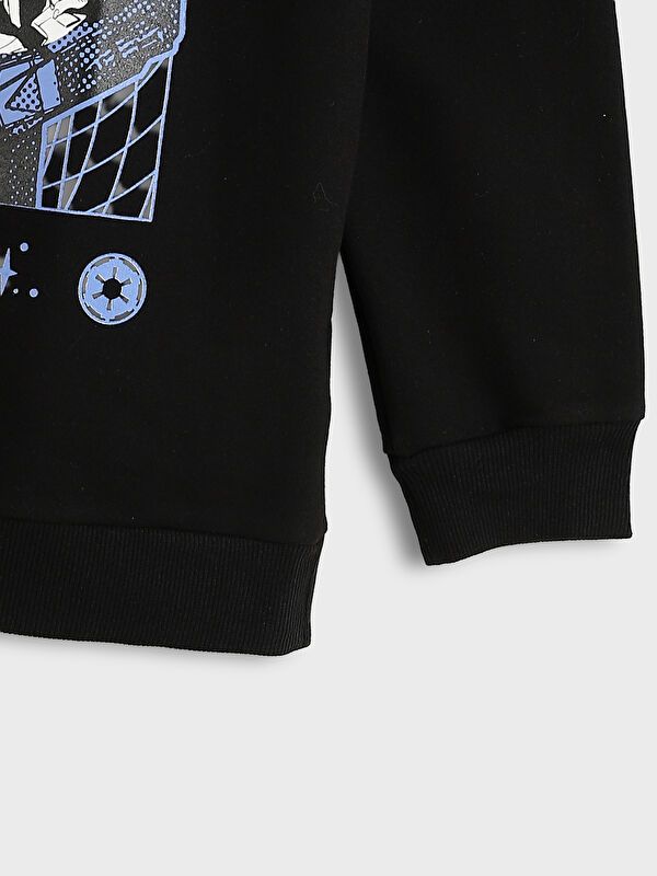 Moudda LC Waikiki - Sweatshirt en jersey sous licence Garçon Noir - Tunisie 3