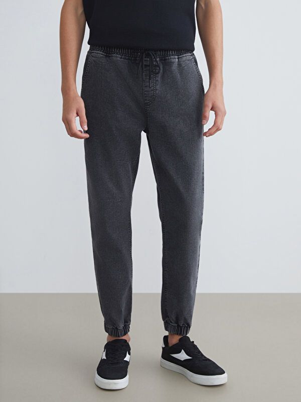 Moudda LC Waikiki - Pantalon jean tissé basique Homme Rodéo d'anthracite - Tunisie 2