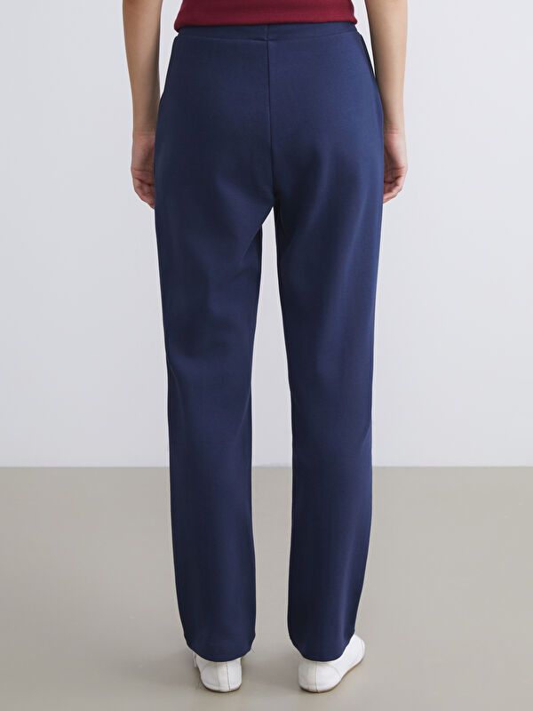 Moudda LC Waikiki - Pantalon jersey Femme Bleu marine foncé - Tunisie 4