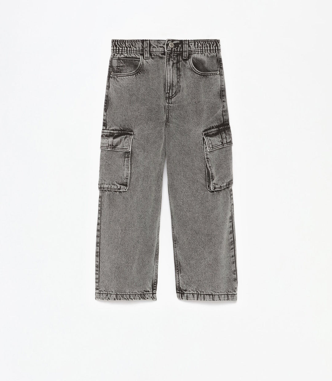 Moudda Lefties - Pantalon Denim Skate Cargo - Garçon - Tunisie 2