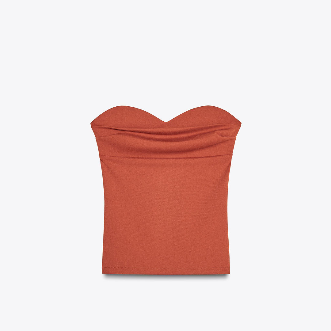 Moudda ZARA - Top Bandeau Asymétrique - Texture - Tunisie 1