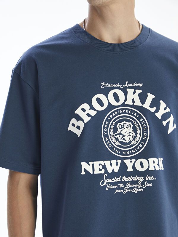 Moudda LC Waikiki - Sweatshirt en jersey Homme Indigo - Tunisie 3