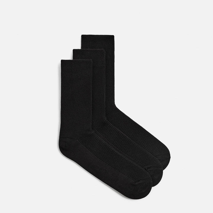 Moudda ZARA - Chaussettes Légères (Noir) Pack 3 - Tunisie 2