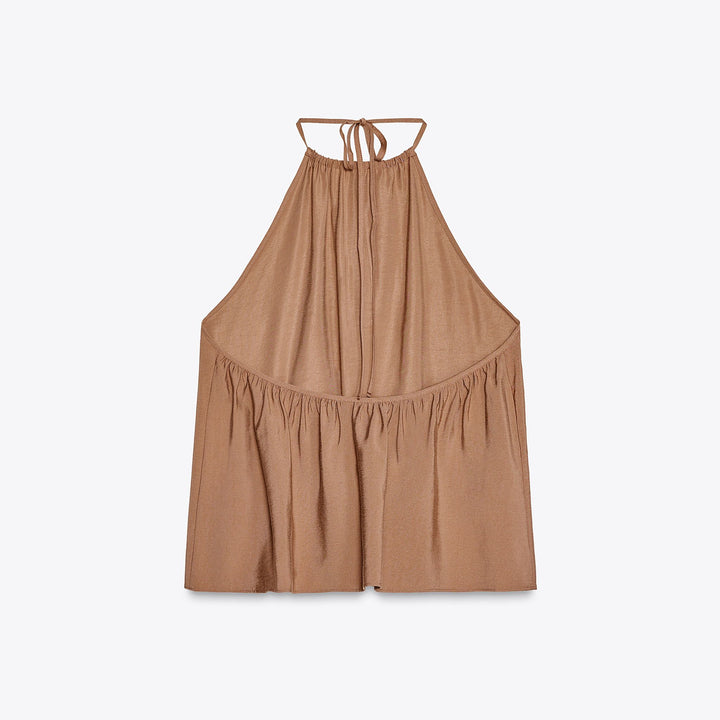 Moudda ZARA - Top Fluide - Halter & Drapé - Tunisie 2