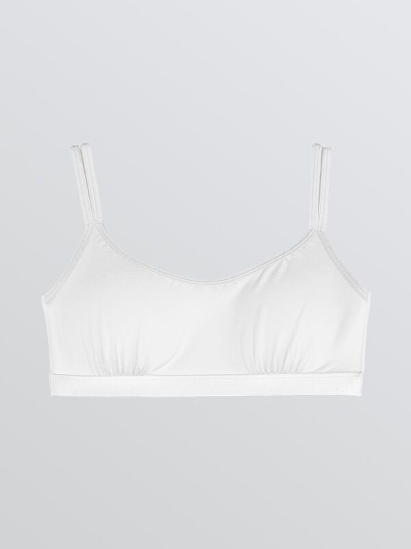 Moudda LC Waikiki - Bustier jersey Fille Buxe blanc - Tunisie 1