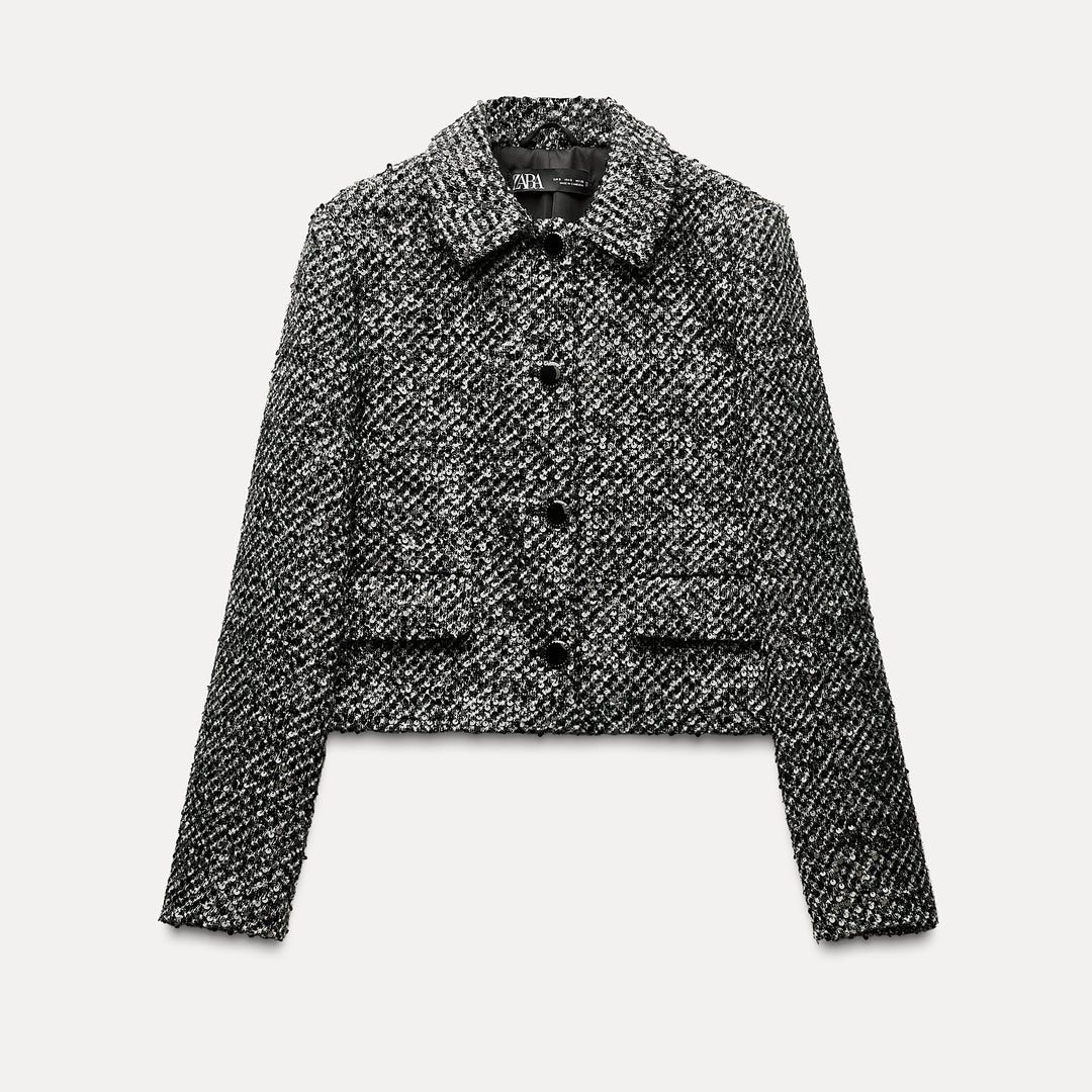 Moudda ZARA - Blazer Court Col Chemise - Tunisie 2