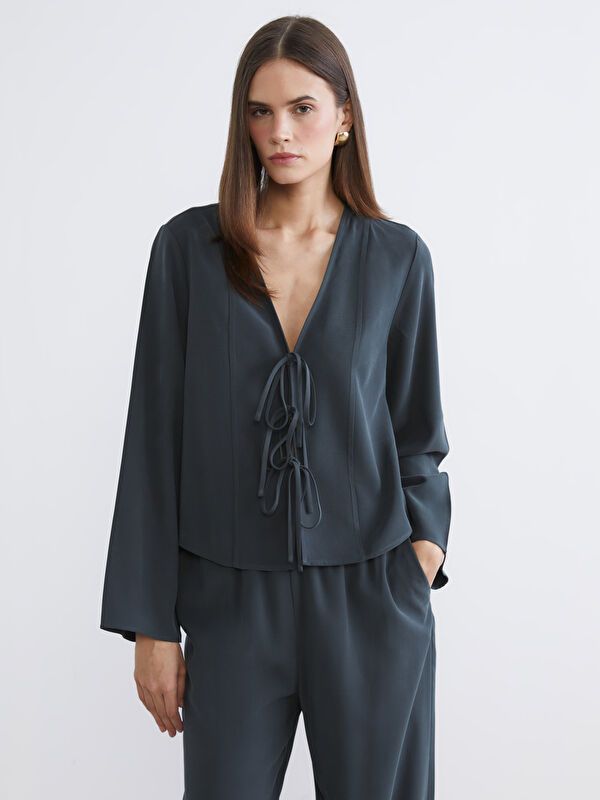 Moudda LC Waikiki - Chemisier (blouse) manches longues en tissu - Tunisie 1