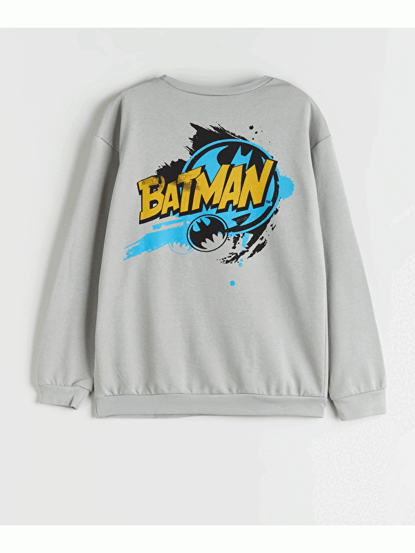 Moudda LC Waikiki - Sweatshirt en jersey sous licence Garçon Gris - Tunisie 4