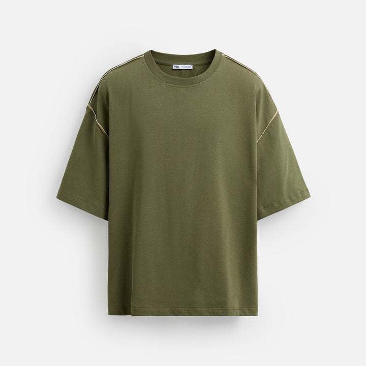Moudda ZARA - T-Shirt - Vifs Contrastés (Essence Naturelle) - Tunisie 1