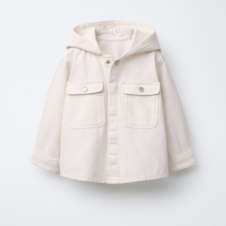 Moudda ZARA - Veste Enfant Écru - Capuche (6T) - Tunisie 1