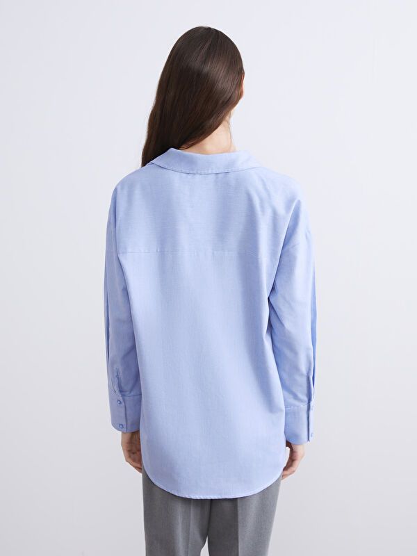 Moudda LC Waikiki - Chemise tissée à manches longues pour Femmes - Tunisie 4