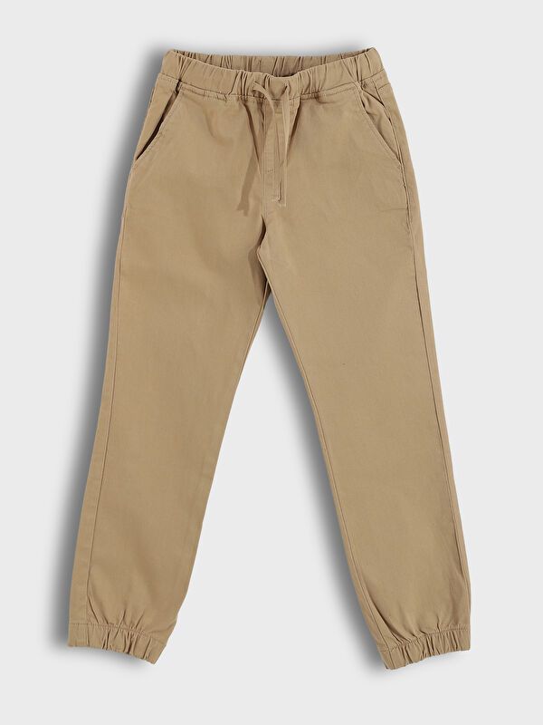 Moudda LC Waikiki - Pantalon tissé basique Garçon Beige foncé - Tunisie 1