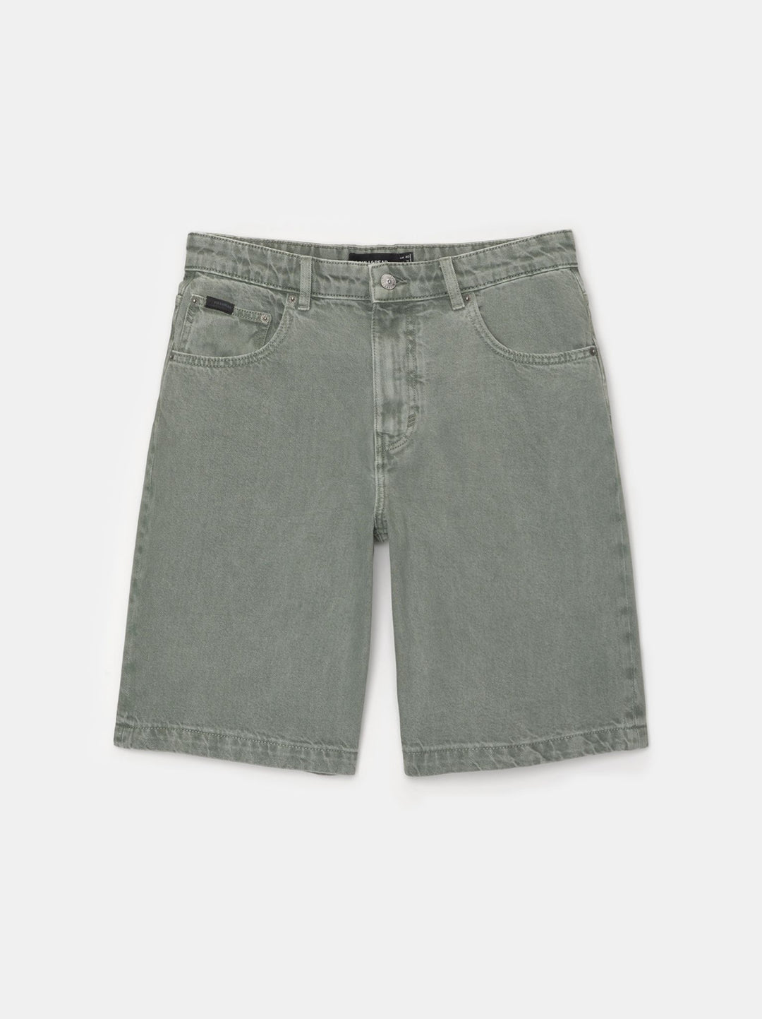 Moudda PULL & BEAR - Bermuda 5 Poches Baggy Lavé - Tunisie 4