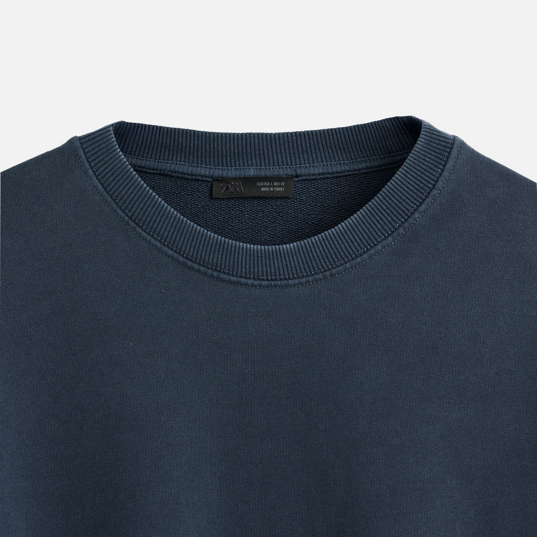 Moudda ZARA - Sweat - Peach Wash (Chambray & Gris) - Tunisie 3