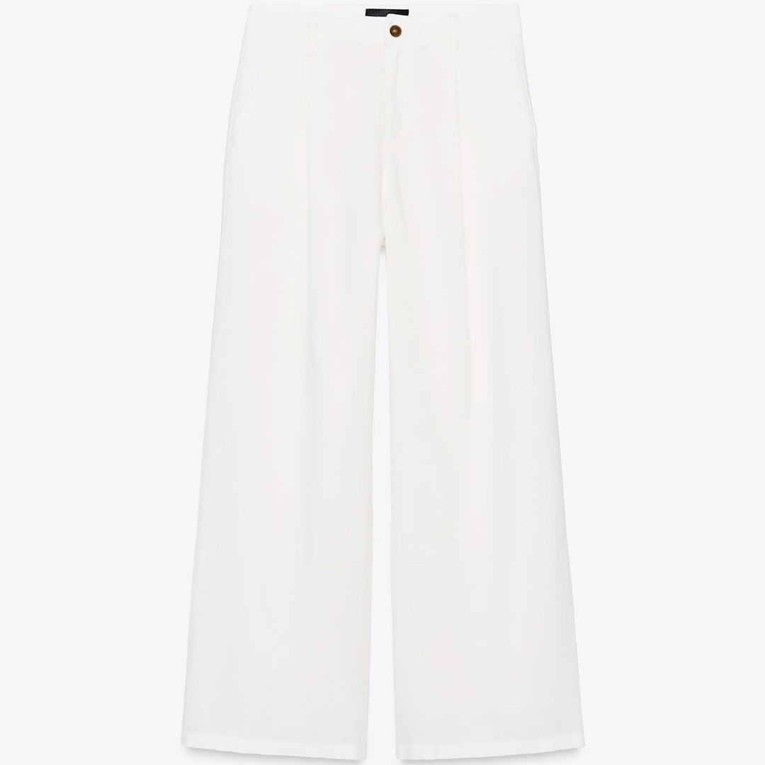 Moudda ZARA - Pantalon Ramio/Tencel - Wide Leg - Tunisie 1