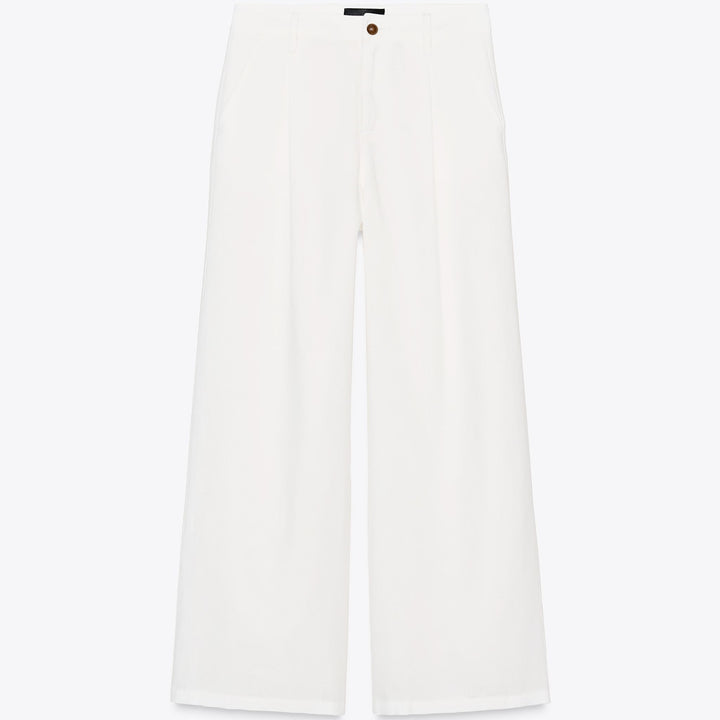 Moudda ZARA - Pantalon Ramio/Tencel - Wide Leg - Tunisie 1
