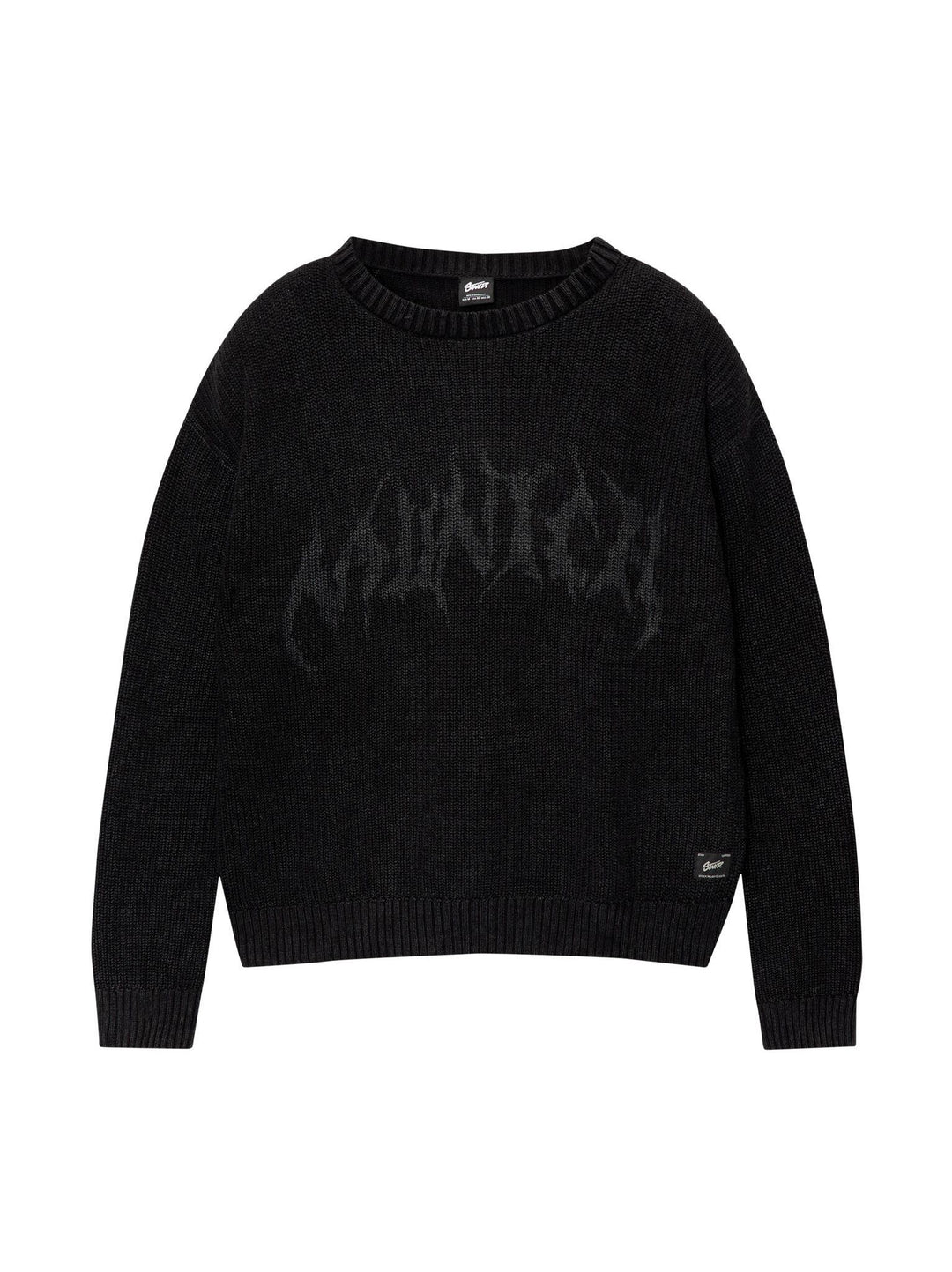 Moudda PULL & BEAR - Pull Manches Longues Point Anglais Acid Imprimé - Tunisie 2