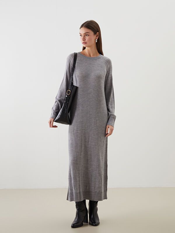 Moudda LC Waikiki - Robe tricot Femme Gris - Tunisie 1