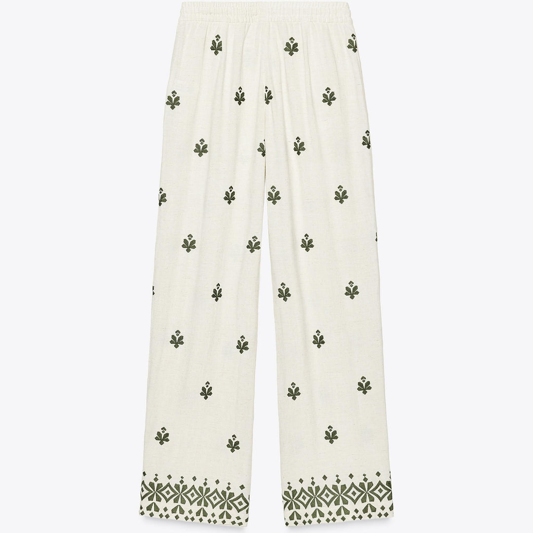 Moudda ZARA - Pantalon Brodé - Wide Leg - Tunisie 2