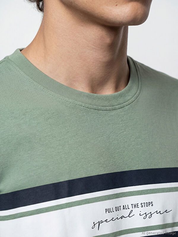 Moudda LC Waikiki - T-shirt en jersey à manches courtes pour Homme - Tunisie 3