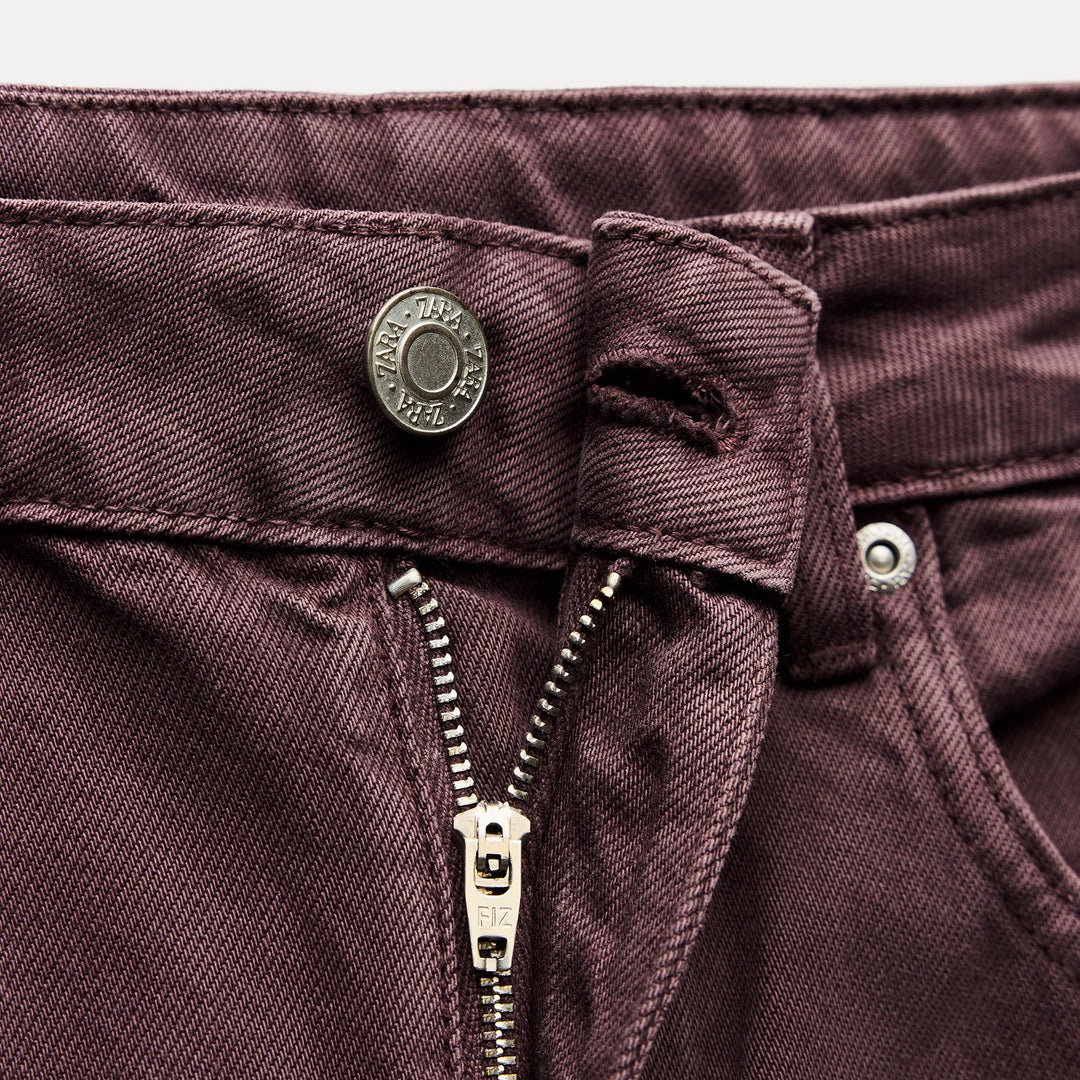 Moudda ZARA - Pantalon ballon panneau latéral taille mi-haute longueur complète - Tunisie 4