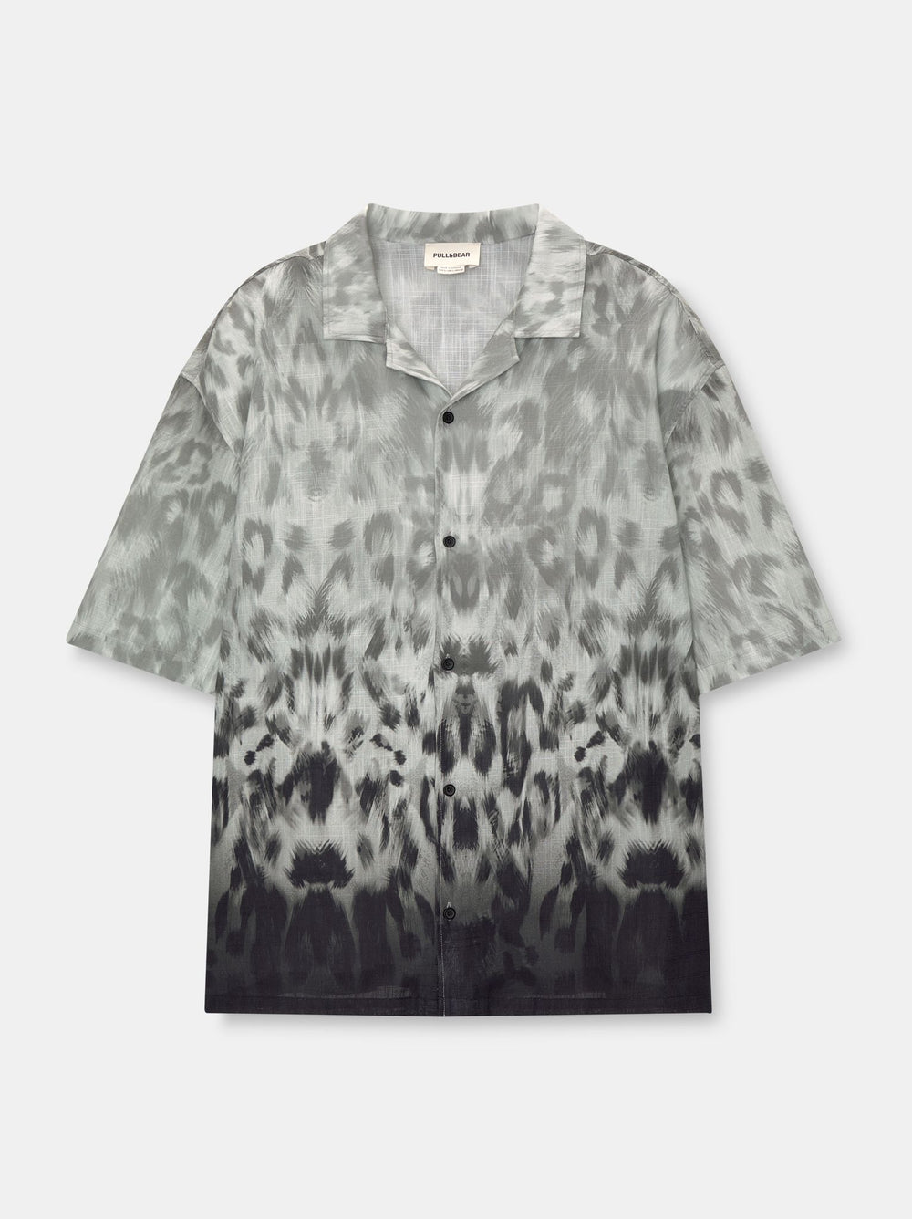 Moudda PULL & BEAR - Chemise Demi-Manches Imprimé Gradient Cheetah - Tunisie 2