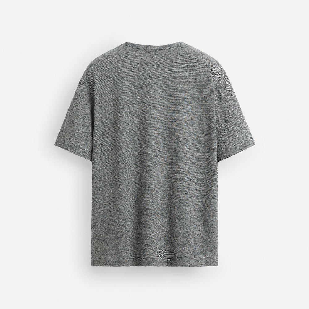 Moudda ZARA - T-Shirt - Multi-rayures & Lin Mélangé - Tunisie 2