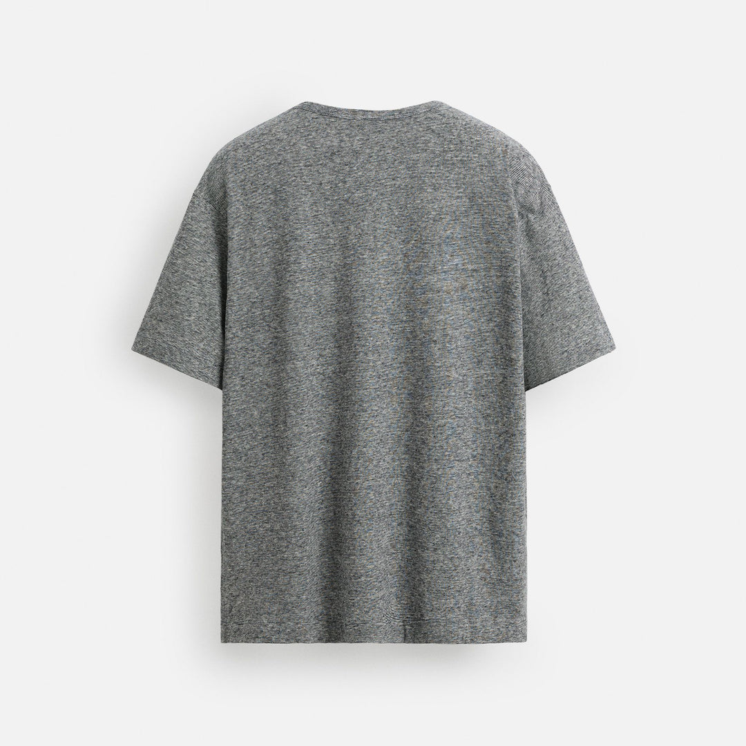 Moudda ZARA - T-Shirt - Multi-rayures & Lin Mélangé - Tunisie 2