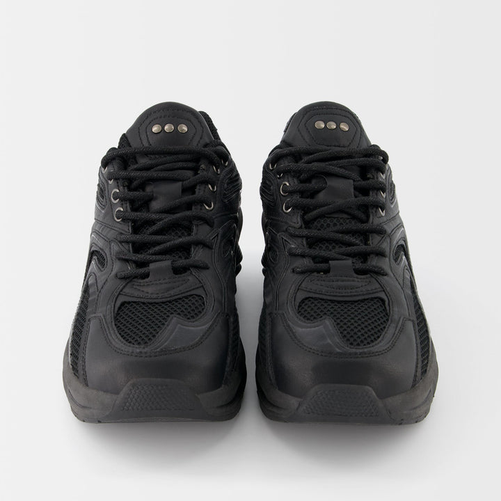 Moudda BERSHKA - Baskets tech noires - Tunisie 1