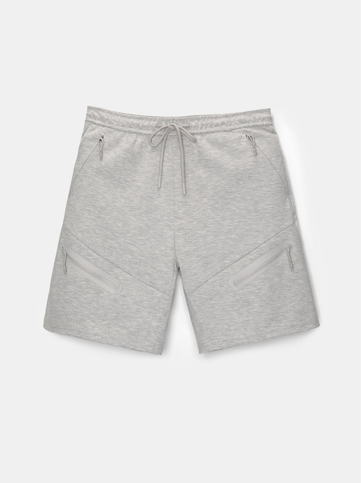 Moudda PULL & BEAR - Bermuda Jogging Tech Fermeture Devant Join Life Gris Clair - Tunisie 3