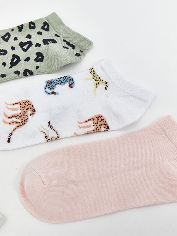 Moudda LC Waikiki - Chaussettes pour sneakers Femme Bleu aqua pâle - Tunisie 2