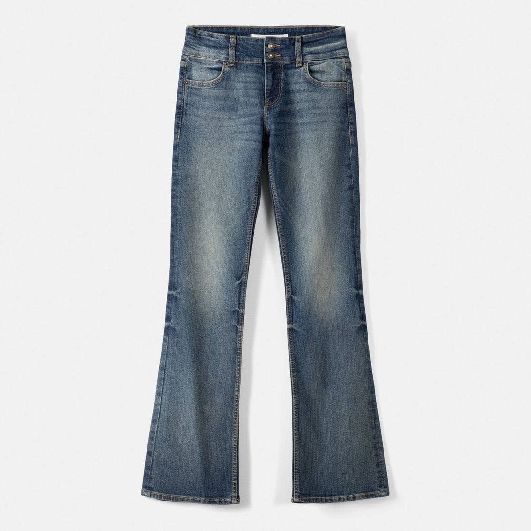 Moudda BERSHKA - Jean bootcut taille basse - Tunisie 1