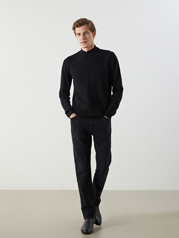 Moudda LC Waikiki - Pull en tricot Homme Noir - Tunisie 2