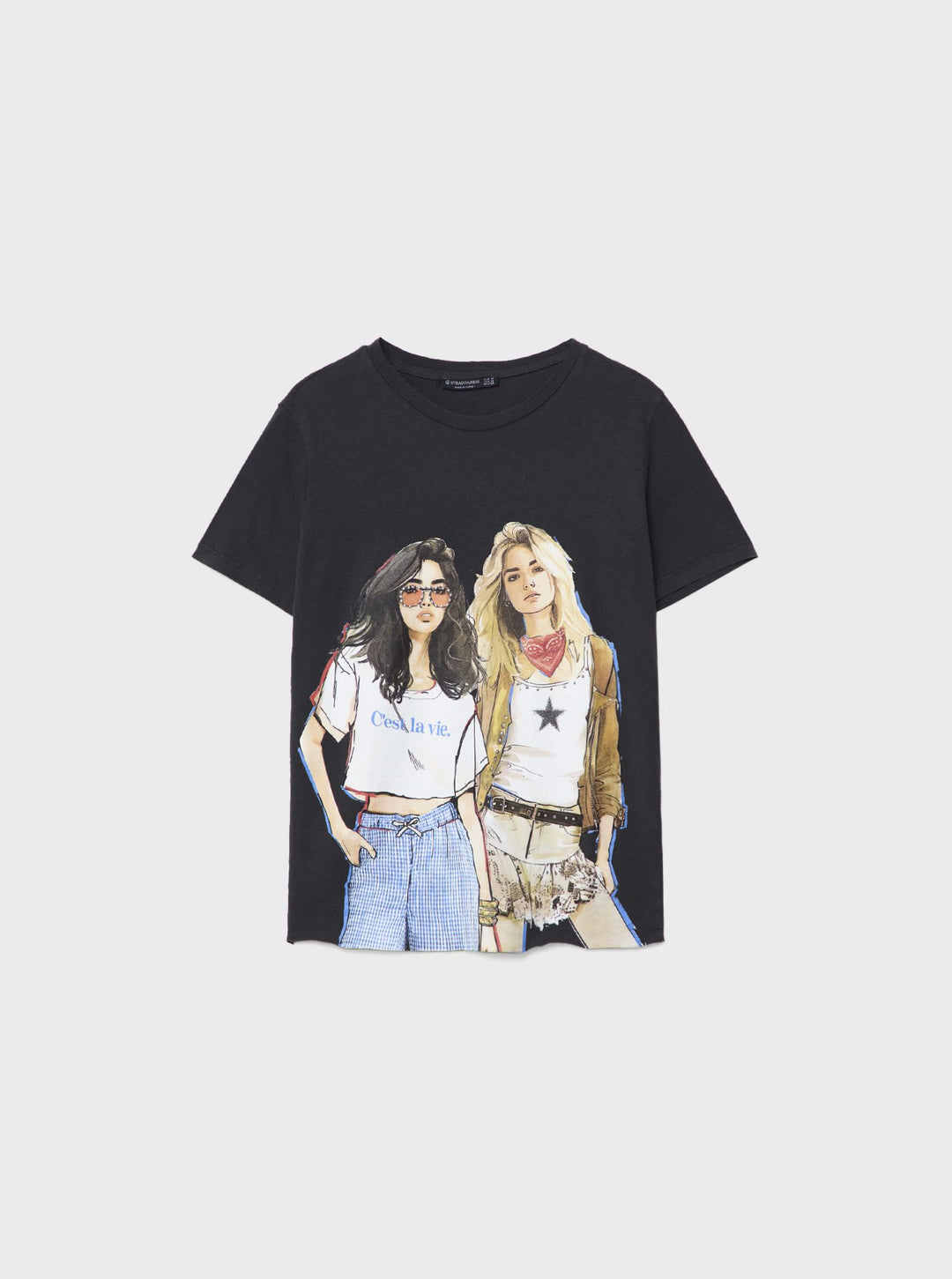 Moudda STRADIVARIUS - T-Shirt Fille Illustrée et Calor - Tunisie 3