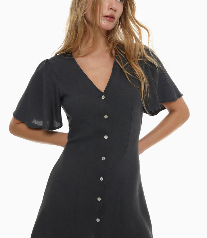 Moudda Lefties - Robe Courte Rustique - Manche Cape - Tunisie 5