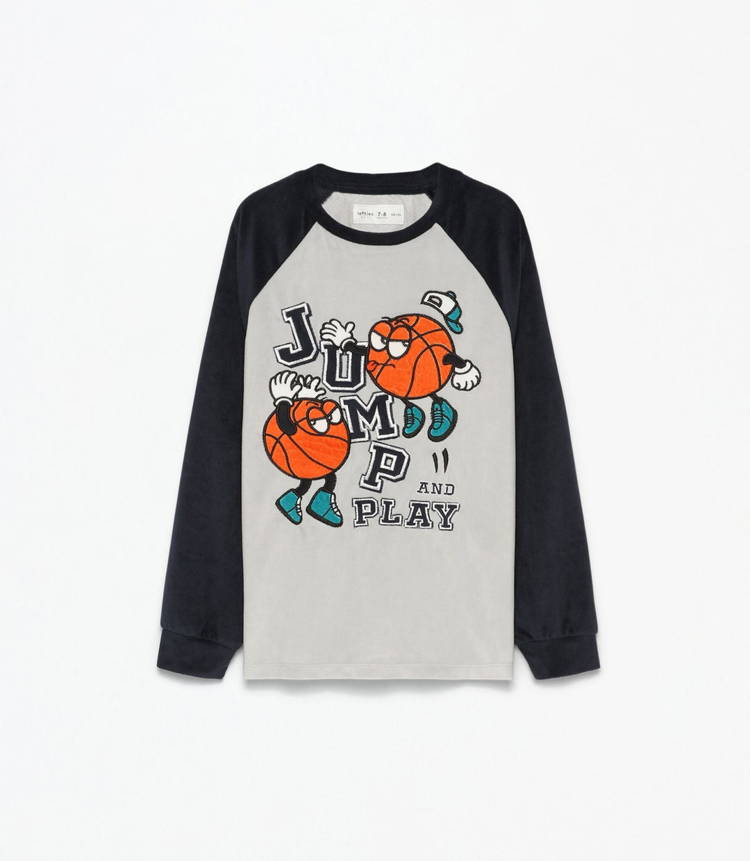 Moudda Lefties - Pyjama Velours - Patch Basketball Garçon - Tunisie 3