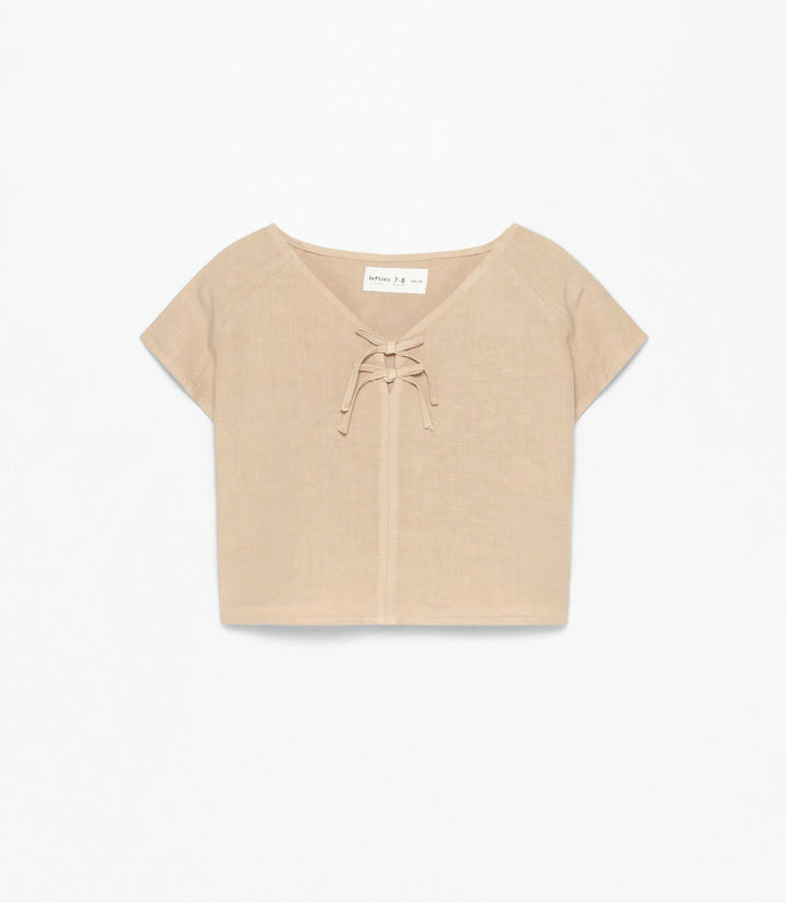 Moudda Lefties - Blouse - Mélange Lin Fille - Tunisie 2