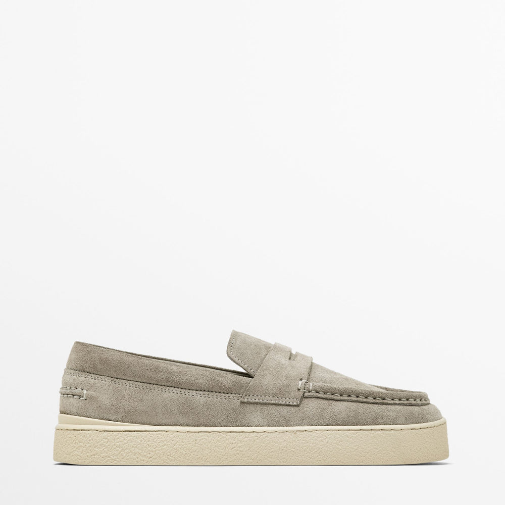 Moudda Massimo Dutti - Mocassin doux masque daim - Tunisie 2