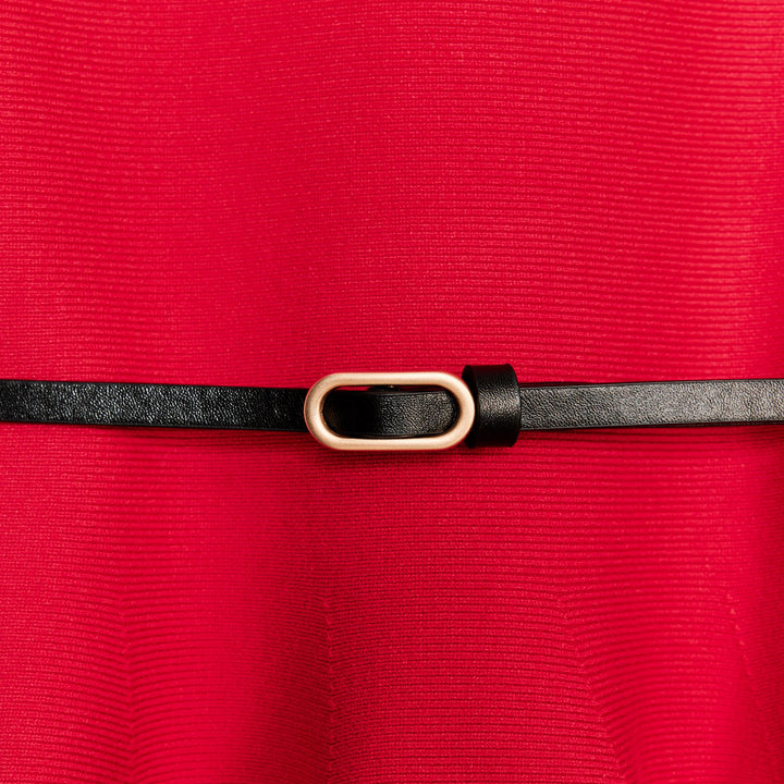 Moudda ZARA - Robe Mini - Volume, Vagues, Ceinture & Manches Courtes - Tunisie 3